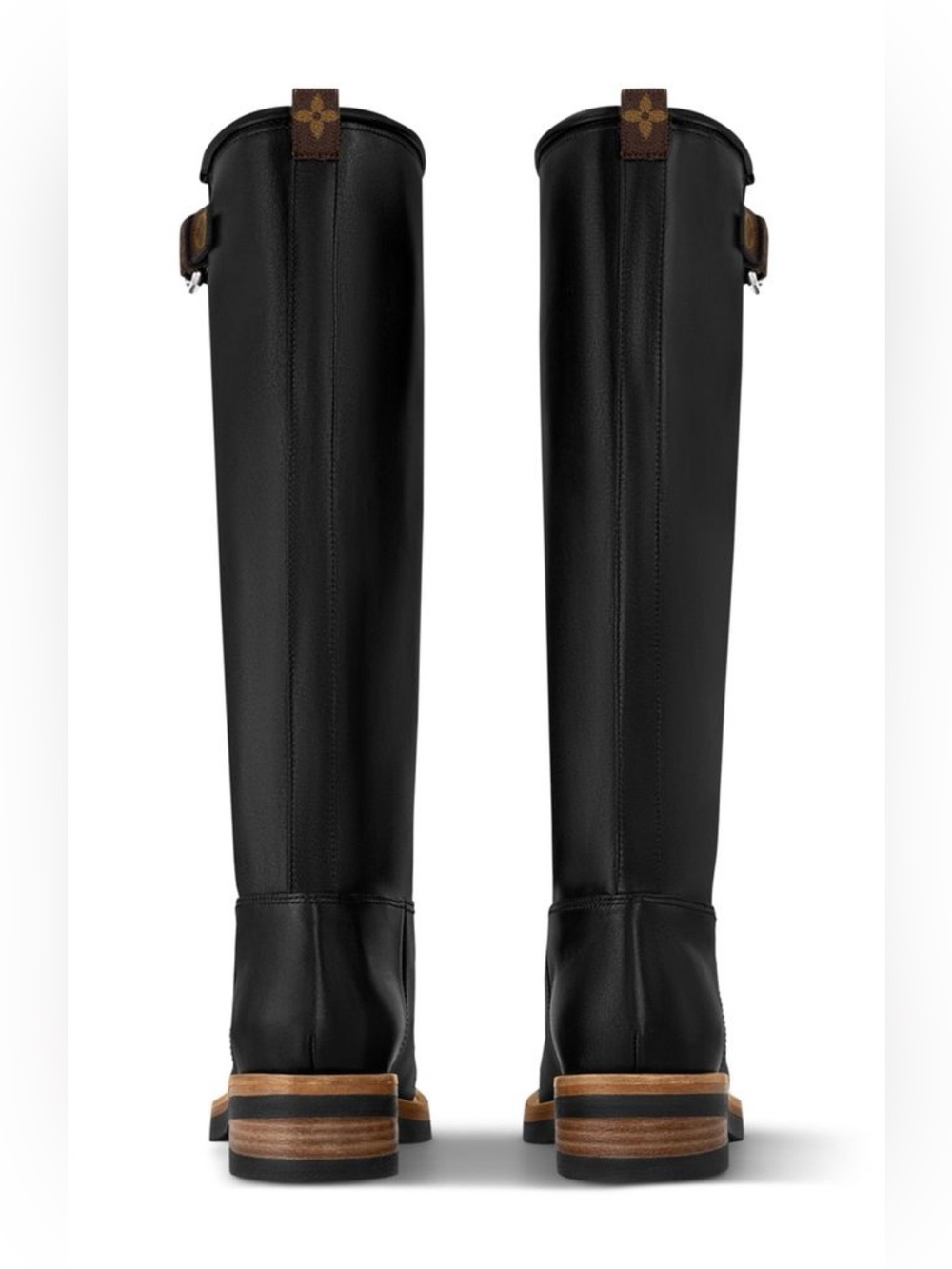 NEW Louis Vuitton LV Women’s Black Biker High Boots - FR 39/US 8.5 - Picture 3 of 3